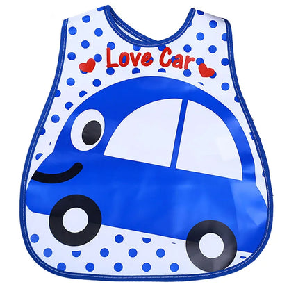 Baby Bibs - Waterproof Cartoon Newborn Bandana Burp Cloths