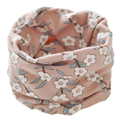 Kids Cartoon Cotton Scarf - Warm Winter Neckwear