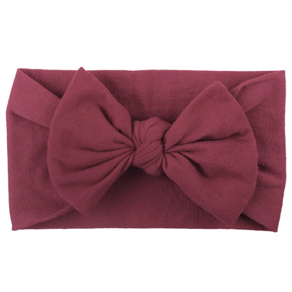 Baby Headband Bows - Soft Elastic Newborn Accessories