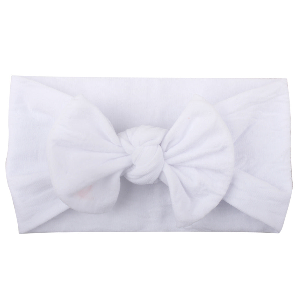 Baby Headband Bows - Soft Elastic Newborn Accessories