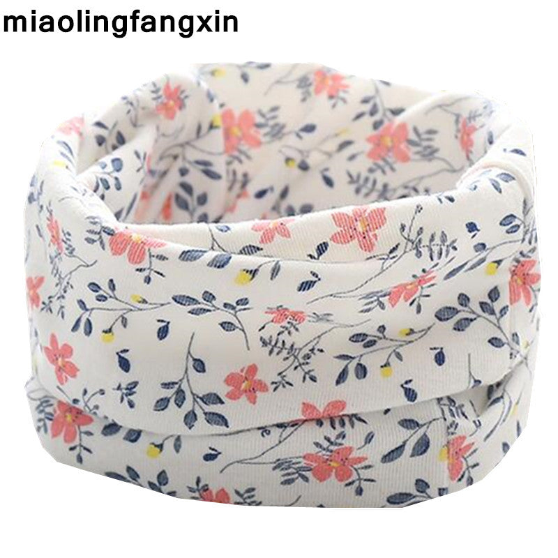 Kids Cartoon Cotton Scarf - Warm Winter Neckwear