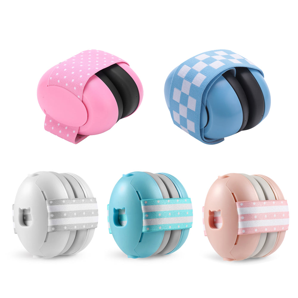 Infant Ear Muffs: Noise Cancelling Ear Muffs - Soft Padded Baby Headphones