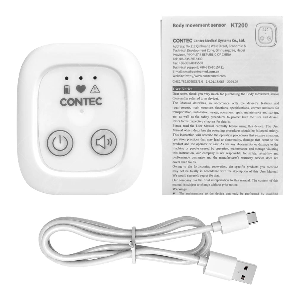 Baby Breathing Movement Monitor,Infant Respiratory Sensor with Vibration Sound Alarm,Sleep Safety Abdominal Movement Detection