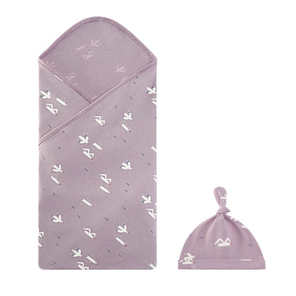 Newborn Cotton Swaddle Blanket Set - Cozy Cocoon Wrap 0-12M