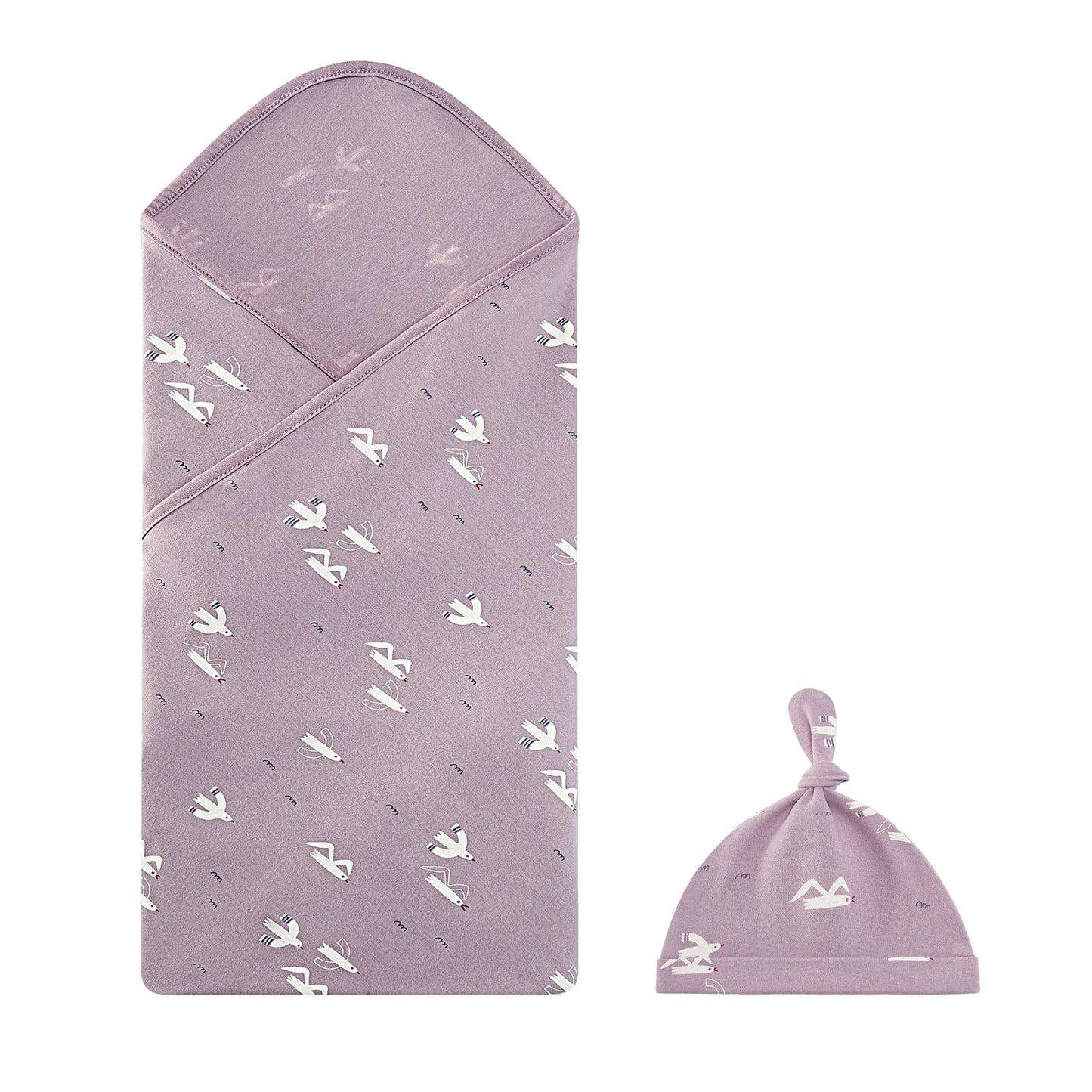 Newborn Cotton Swaddle Blanket Set - Cozy Cocoon Wrap 0-12M