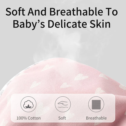INSULAR Newborn Sleep Sack - Soft Cotton Anti-Startle Blanket