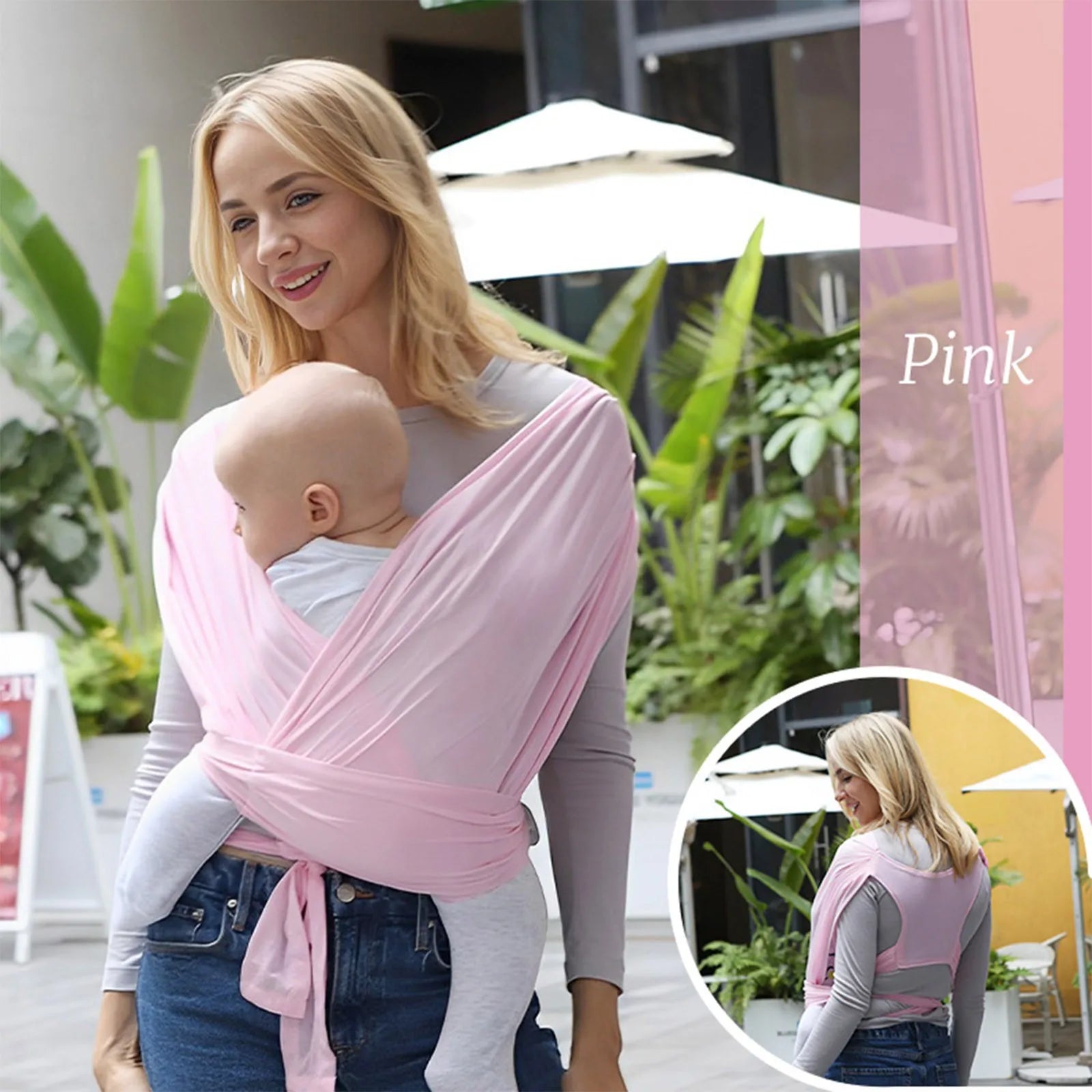 Baby Wrap Sling: Soft, Stretchy & Easy for Newborns