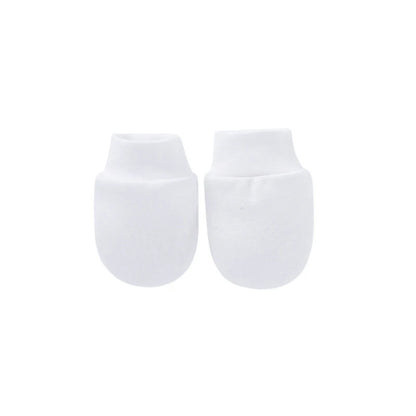 Baby Anti-Scratch Mittens - Soft Cotton No Scratch Hand Socks