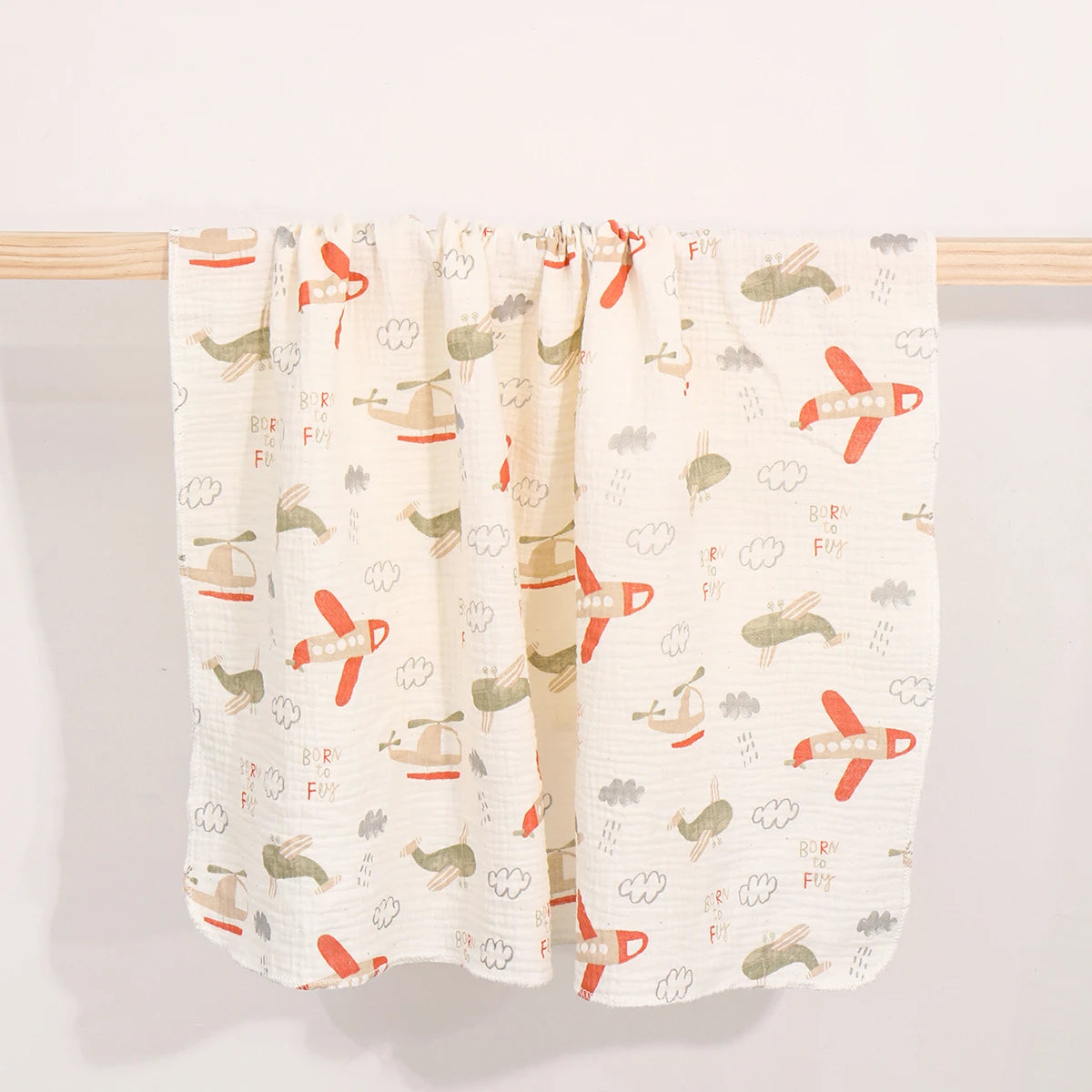 Baby Cotton Swaddle Blanket Muslin Bath Towel