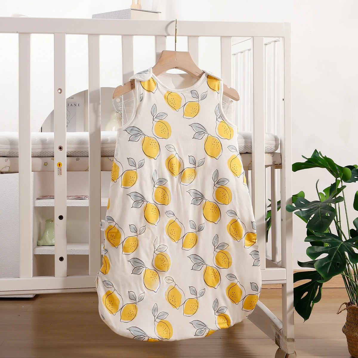 Happyflute Unisex Baby Sleep Sack, 100% Cotton Baby Sleeping Bag TOG 1, Wearable Blanket Baby, 2-Way Zipper Sleeping Bag Sack