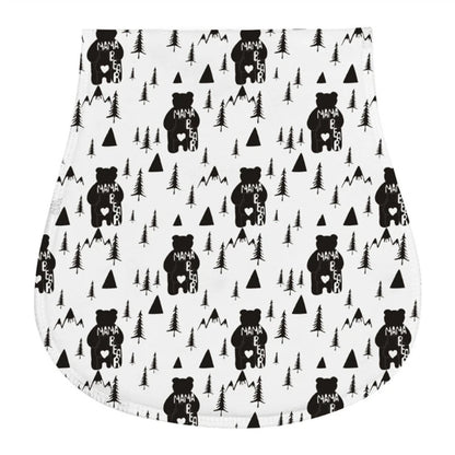 Baby Burp Cloths Cotton Bibs - Newborn Feeding Essentials