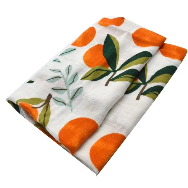 Muslin Cotton Baby Towels - 58x58cm Swaddle & Bath