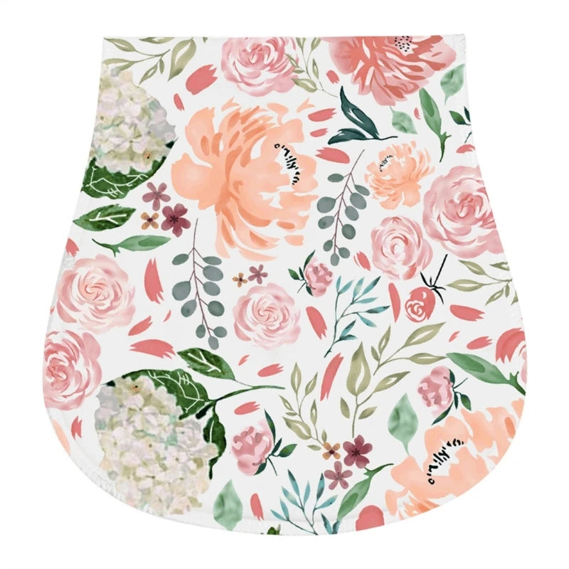 Baby Burp Cloths Cotton Bibs - Newborn Feeding Essentials