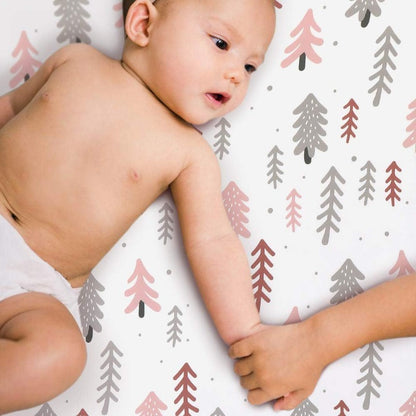 Bassinet Sheets Fitted For Baby - Universal Fit for Cradle & Basket