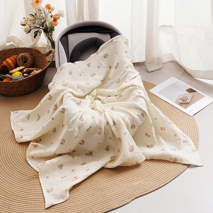 Muslin Swaddle Blanket - Soft Baby Gauze for Newborns