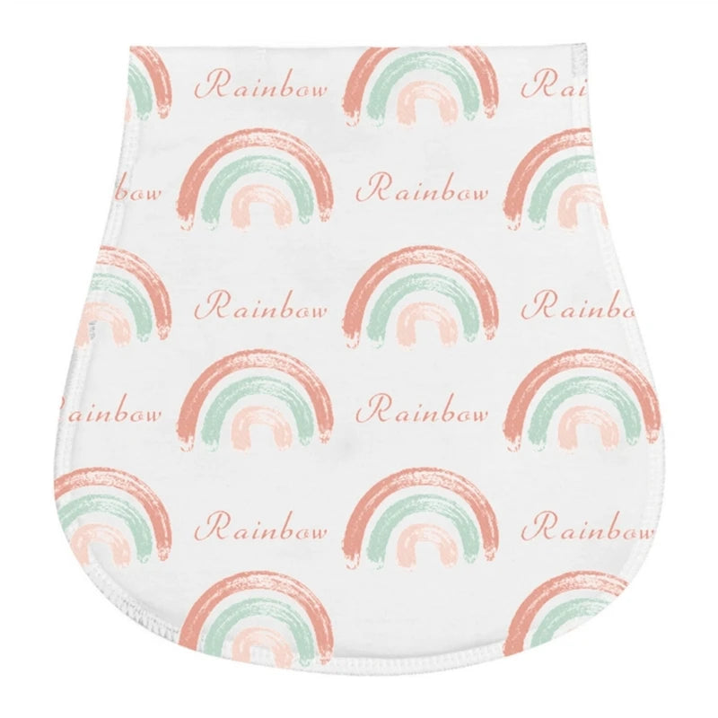 Baby Burp Cloths Cotton Bibs - Newborn Feeding Essentials