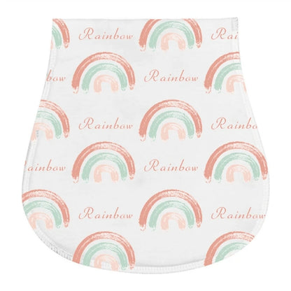 Baby Burp Cloths Cotton Bibs - Newborn Feeding Essentials