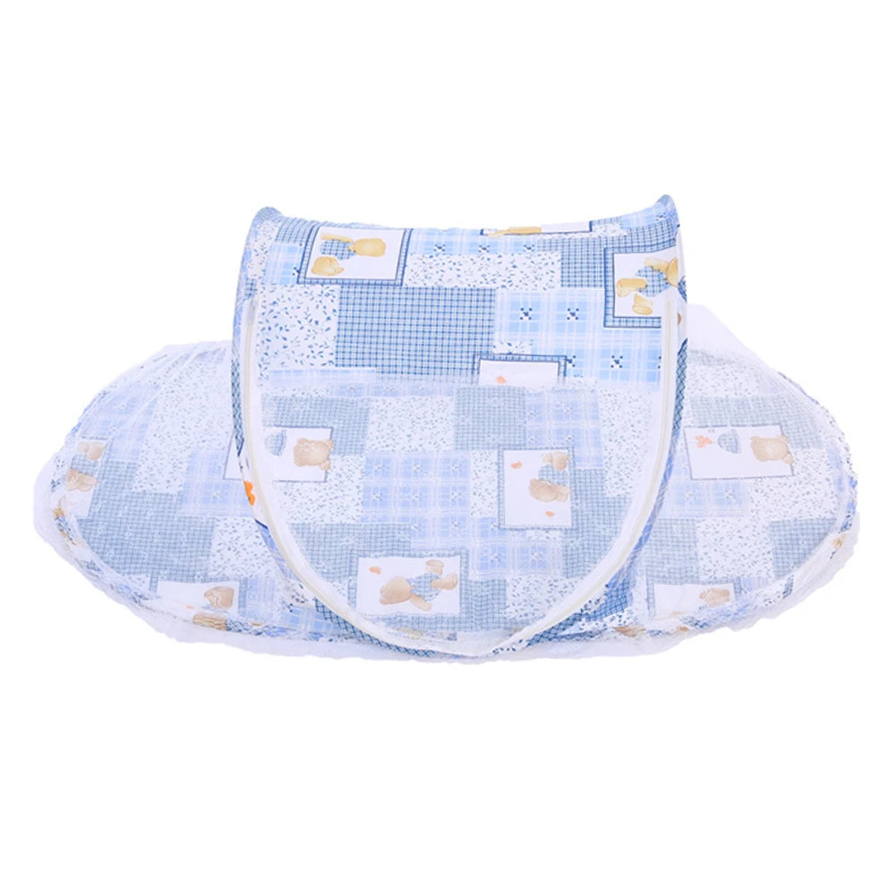 Portable Baby Crib Mosquito Net Tent - Foldable & Anti-Bug