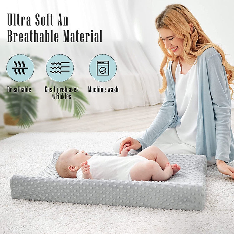 Ultra Soft Minky Dot Portable Changing Pad Cover
