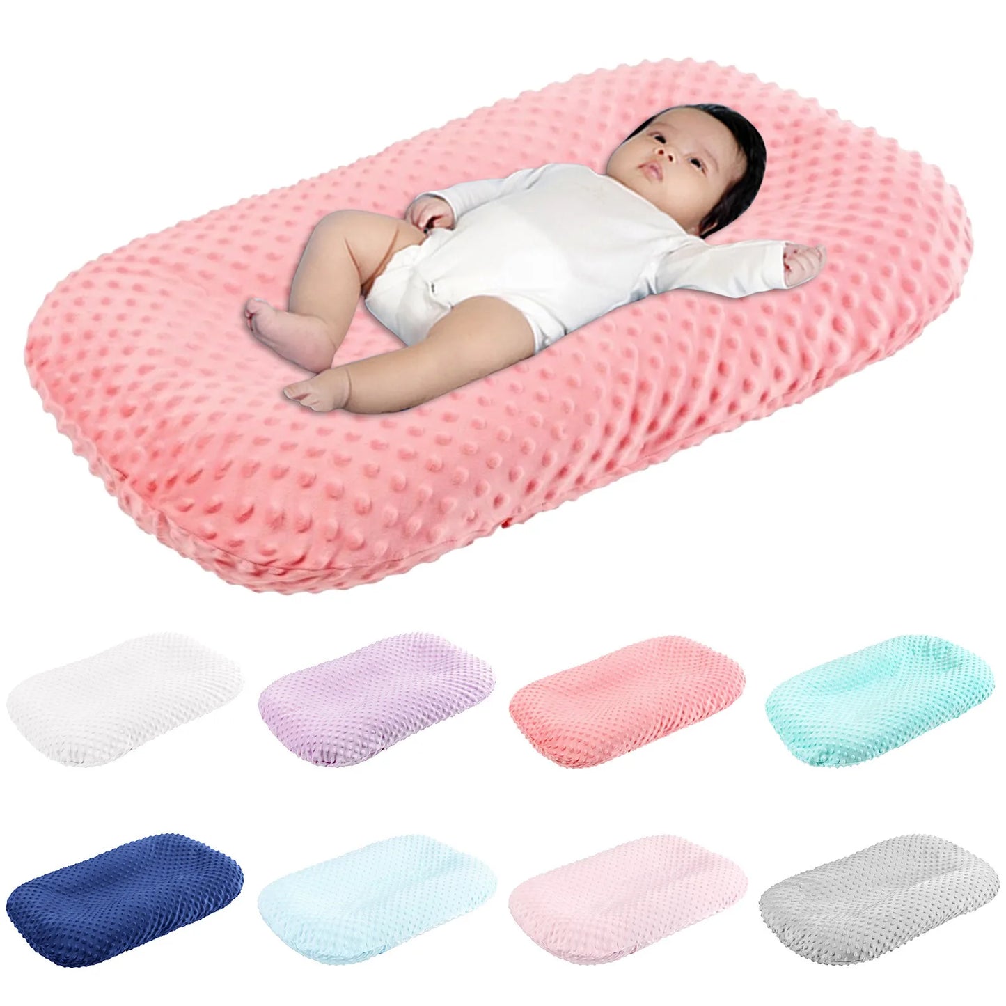 Bassinet Sheet: Ultra Soft Baby Nest Cover - Portable Newborn Slipcover