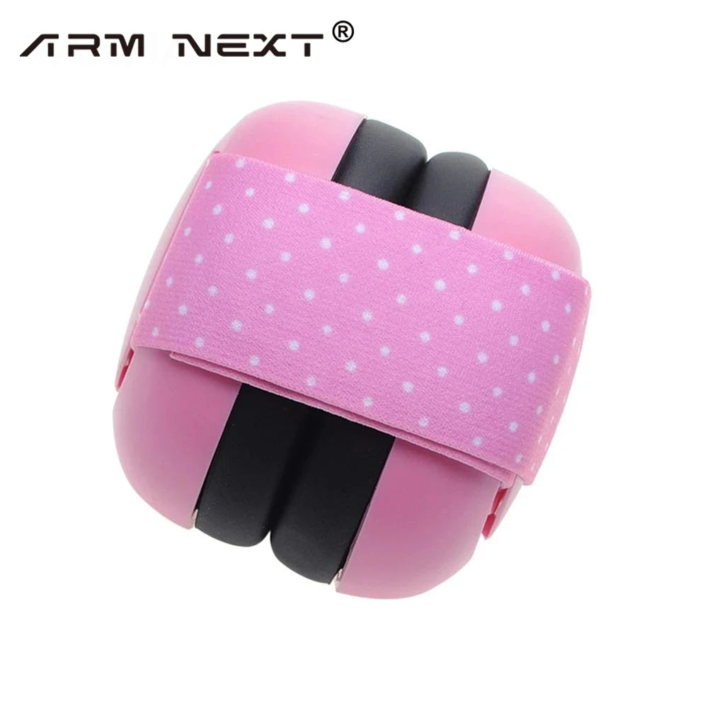Infant Ear Muffs: Noise Cancelling Ear Muffs - Soft Padded Baby Headphones