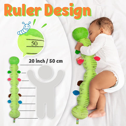 Sensory Toys: Baby Musical Caterpillar Toy - Soft Sensory Crinkle Rattles