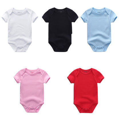 Newborn Onesie - 100% Cotton Unisex Baby Bodysuit by Kiddiezoom