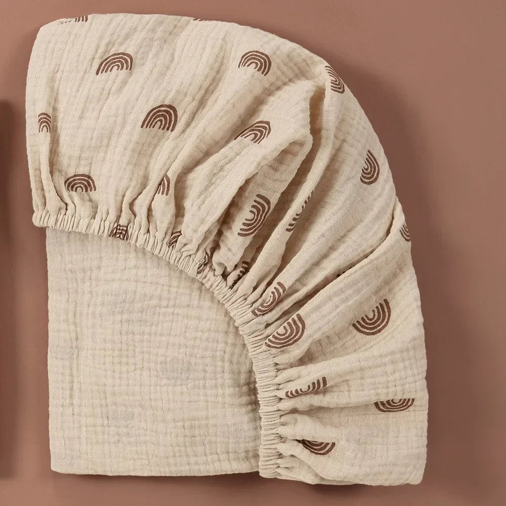 Bassinet Sheet - Breathable Crib & Changing Pad Cover