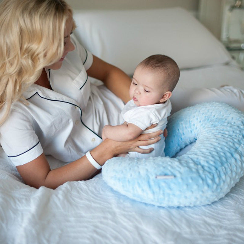 U-Shaped Baby Nursing Pillow: Soft, Multifunctional Comfort
