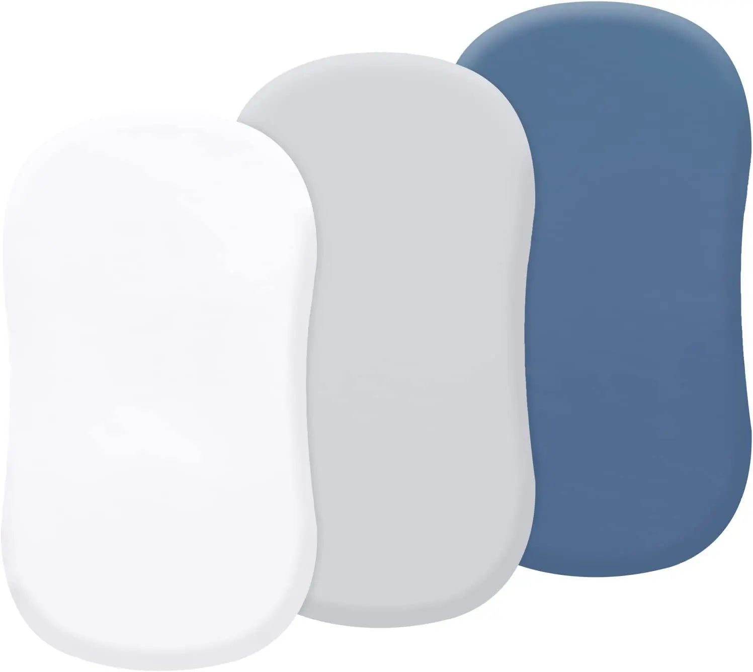 Bassinet Sheets 3 Pack - Soft, Silky, Breathable for Girls