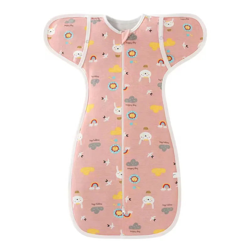 Newborn Swaddle Tie - Anti-Startle Summer Cotton Bag