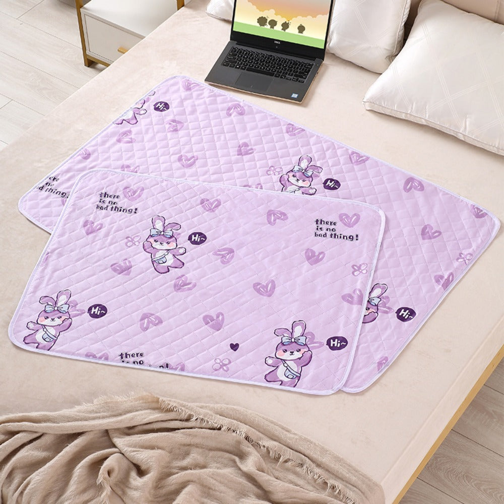 Washable Toddler Mattress - Breathable Cartoon Bedding