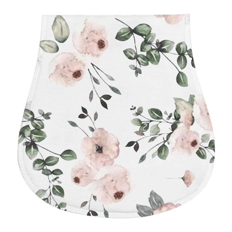 Baby Burp Cloths Cotton Bibs - Newborn Feeding Essentials