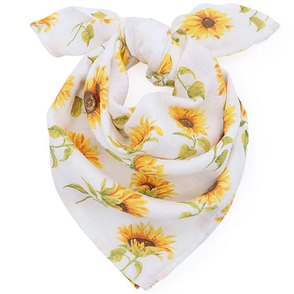 Baby Blankets: Soft Muslin Swaddle Wrap 58x58cm