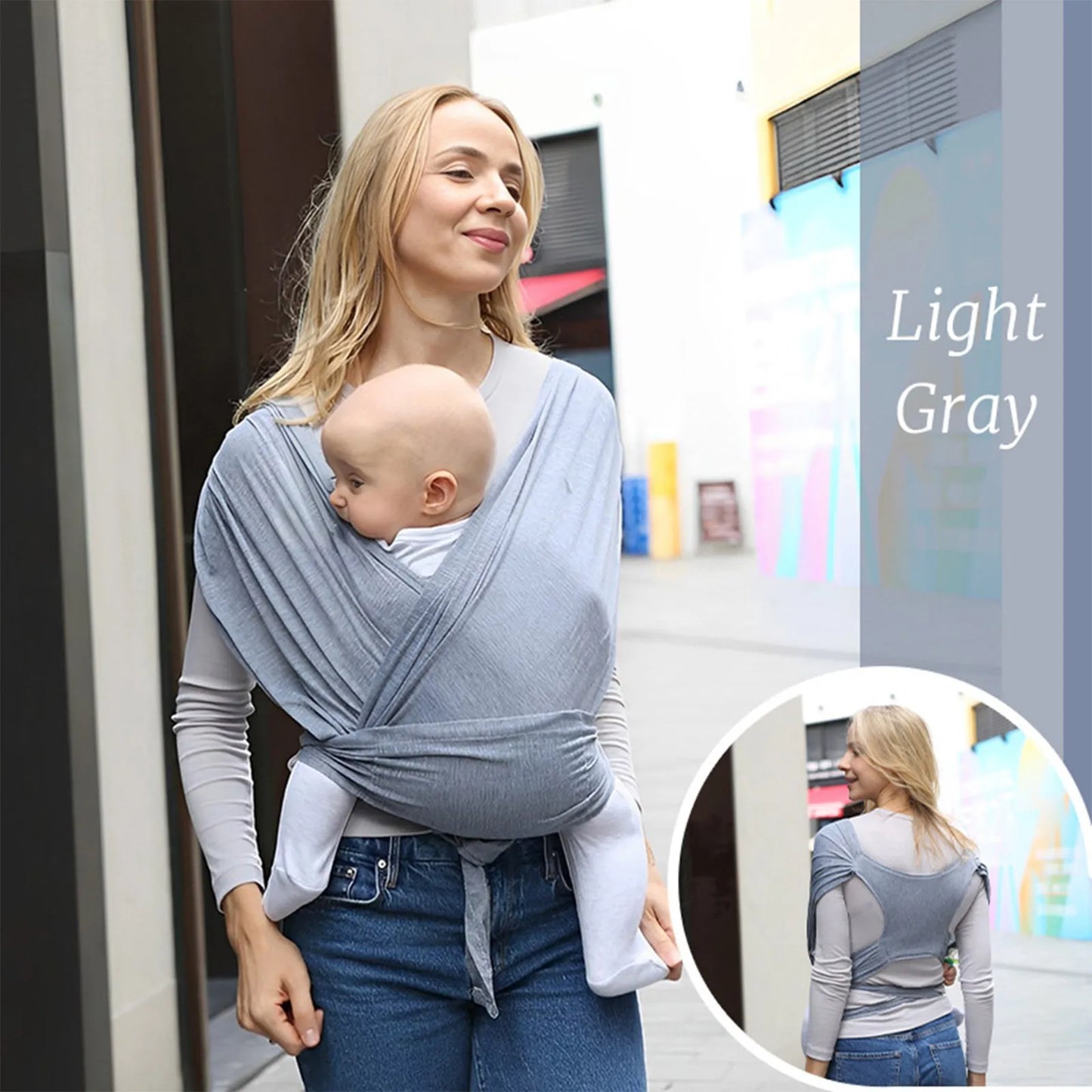 Baby Wrap Sling: Soft, Stretchy & Easy for Newborns