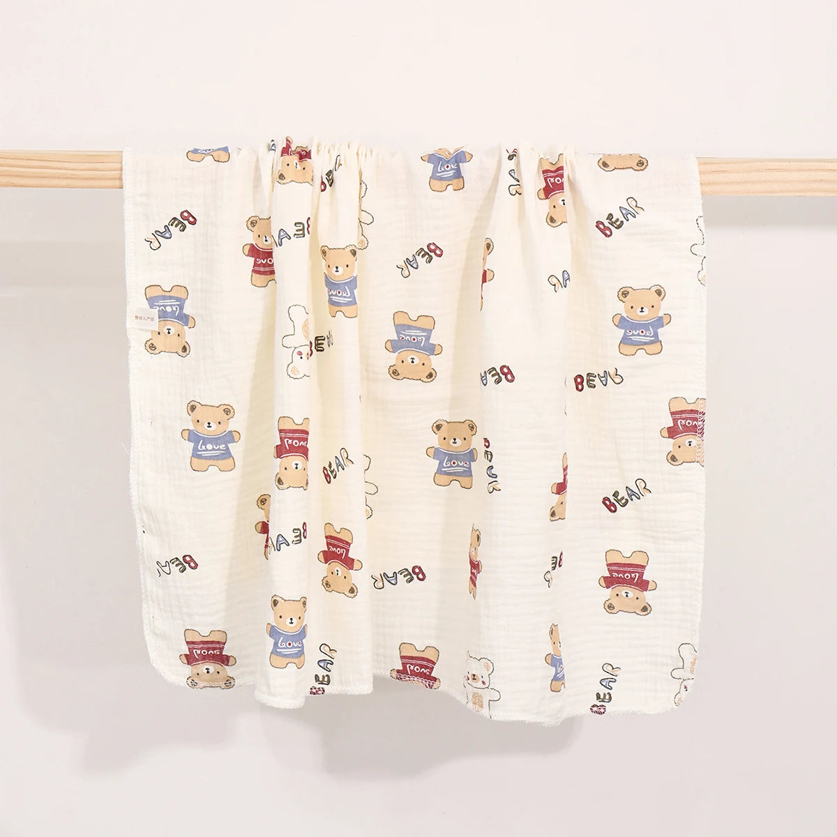 Baby Cotton Swaddle Blanket Muslin Bath Towel