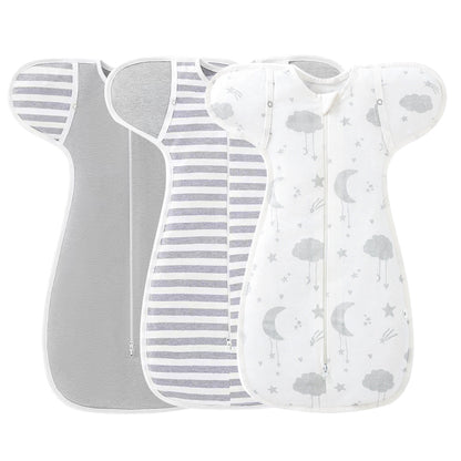 Newborn Swaddle Sleepsack 100% Cotton 0-6 Months