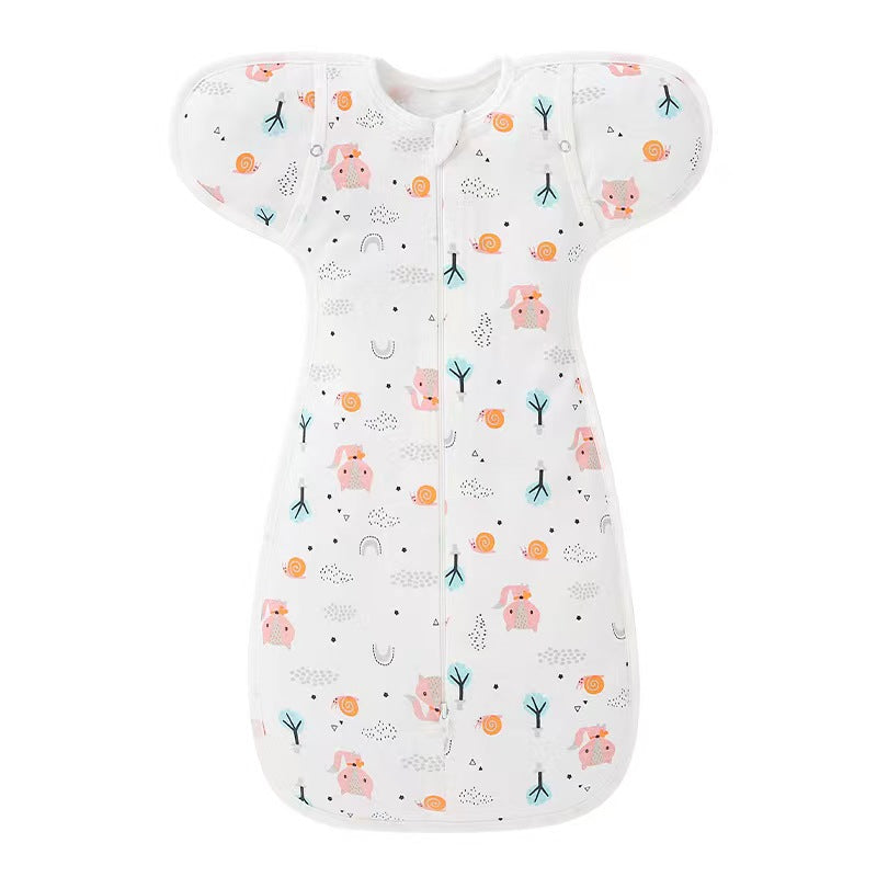 Newborn Swaddle Tie - Anti-Startle Summer Cotton Bag