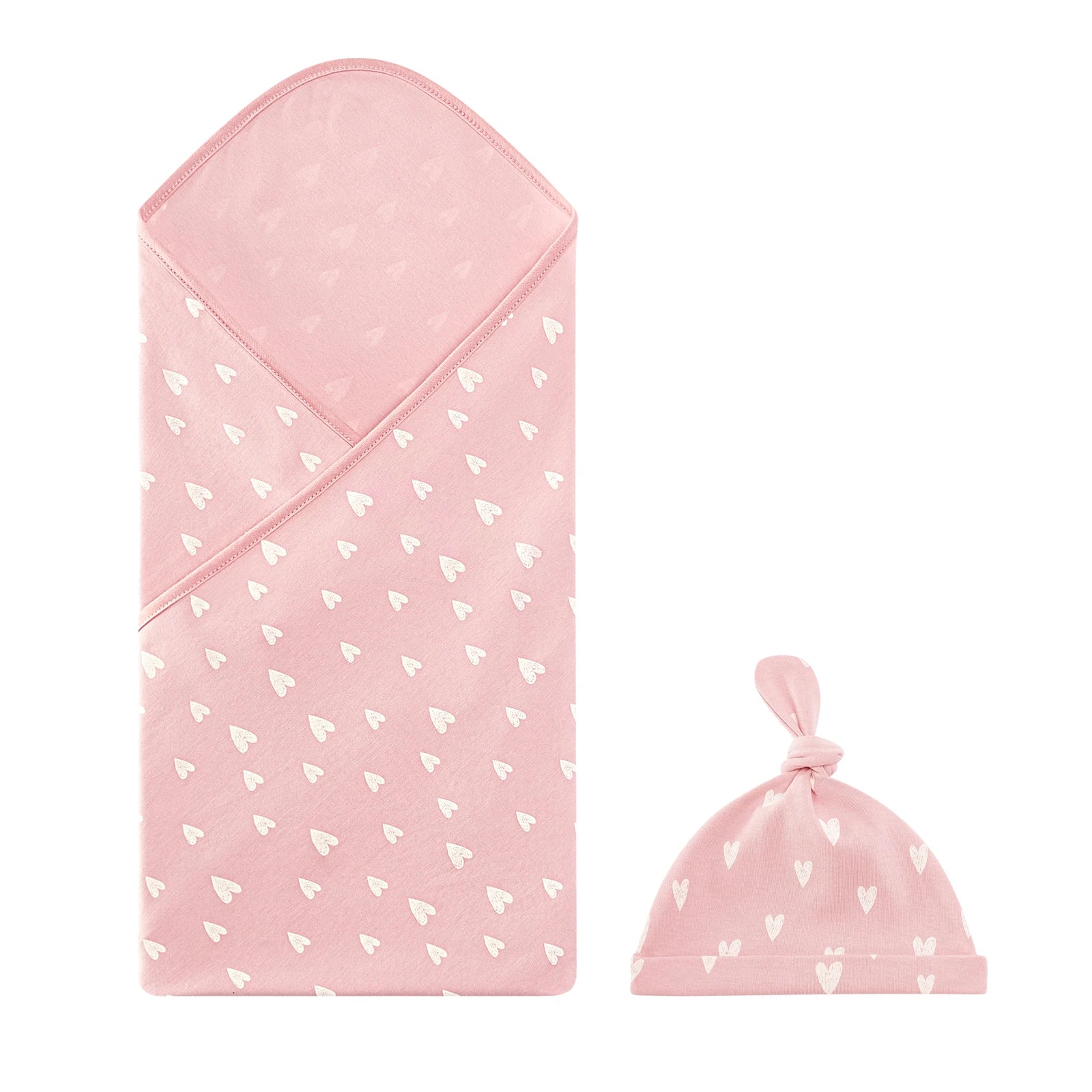 Newborn Cotton Swaddle Blanket Set - Cozy Cocoon Wrap 0-12M