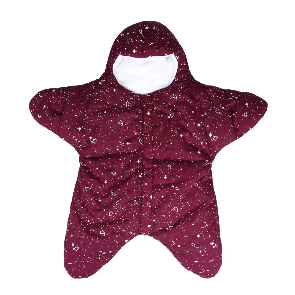 INSULAR Baby Sleeping Bags Starfish Type Infant Warm Sleep Sacks Separated Sleeves Legs Kid Swaddle Blanket Winter 0-8 Months