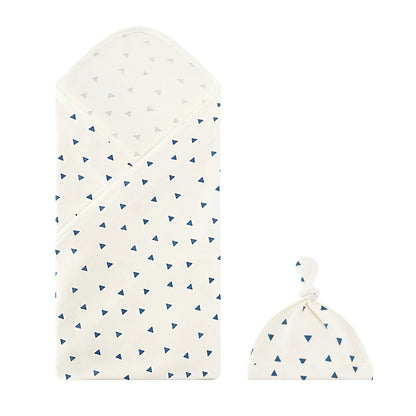 Newborn Cotton Swaddle Blanket Set - Cozy Cocoon Wrap 0-12M