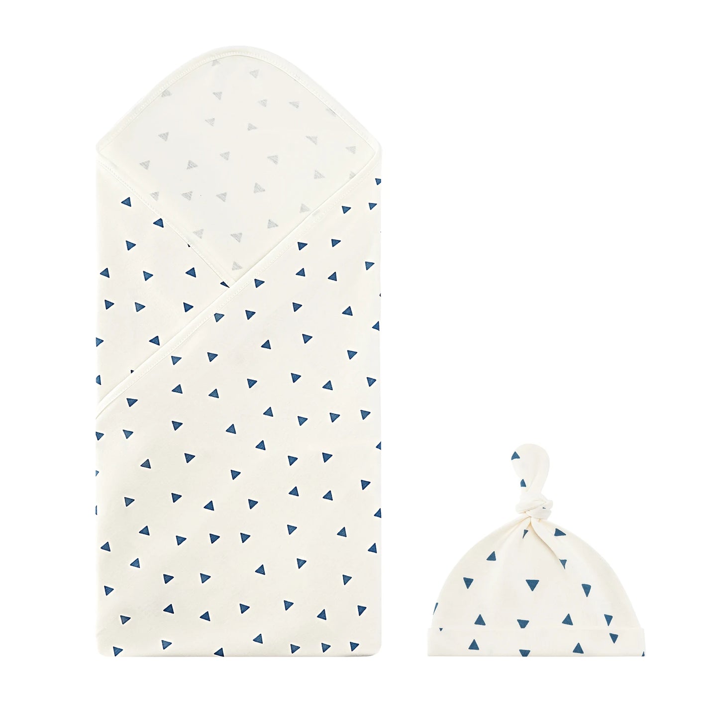 Newborn Cotton Swaddle Blanket Set - Cozy Cocoon Wrap 0-12M