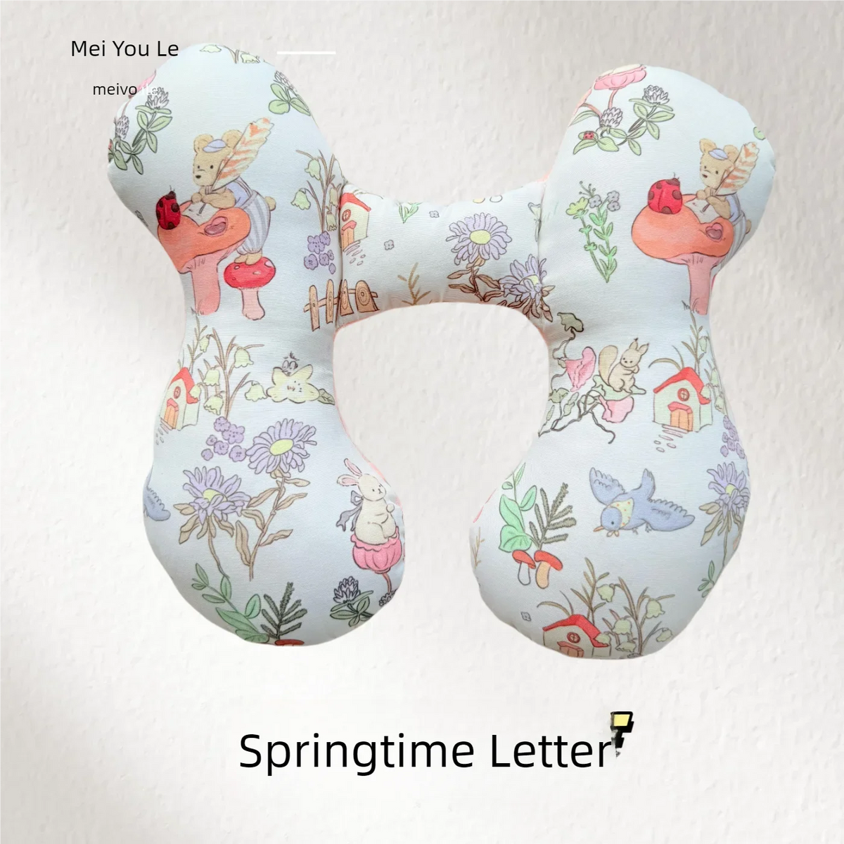 Multi-Scene Baby Neck Support Pillow, New Cartoon Children's U-Shaped Pillow, Soft Baby Pillow, Travel Car Children's Pillow