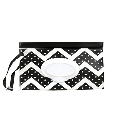 Baby Tissue Box: Cute EVA Flip Cover, Refillable & Portable