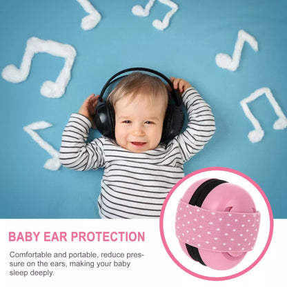 Infant Ear Muffs: Noise Cancelling Ear Muffs - Soft Padded Baby Headphones