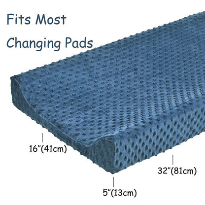 Ultra Soft Minky Dot Portable Changing Pad Cover