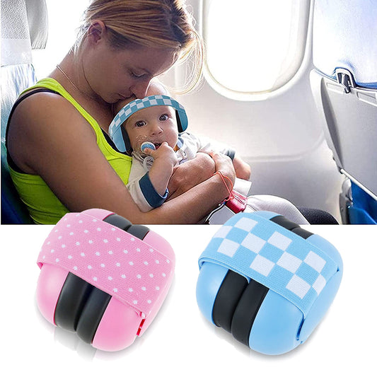 Infant Ear Muffs: Noise Cancelling Ear Muffs - Soft Padded Baby Headphones