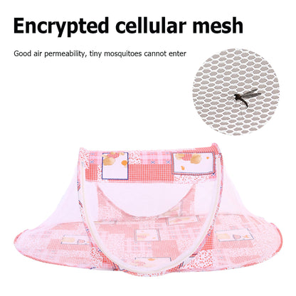 Portable Baby Crib Mosquito Net Tent - Foldable & Anti-Bug