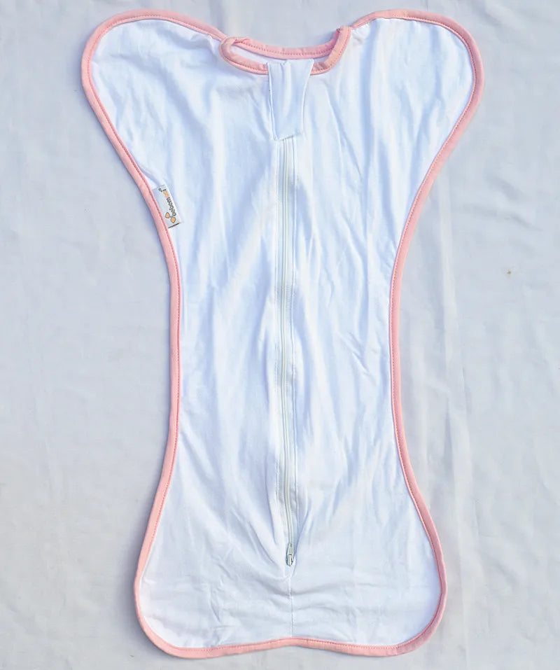 Newborn Sleep Sack: Cotton Baby Swaddle 0-24m, 4 Sizes, 3-14kg