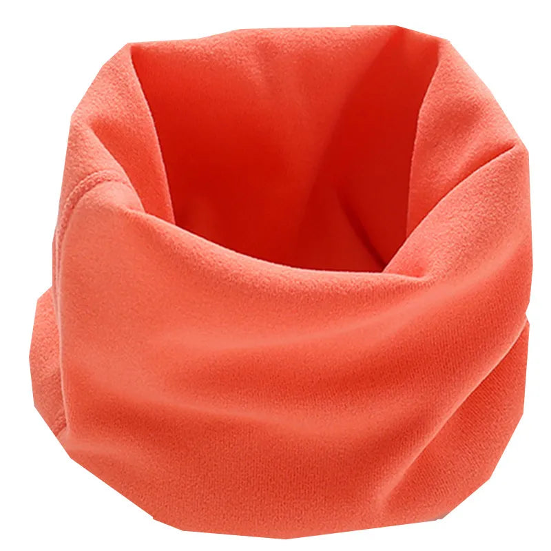 Kids Cartoon Cotton Scarf - Warm Winter Neckwear